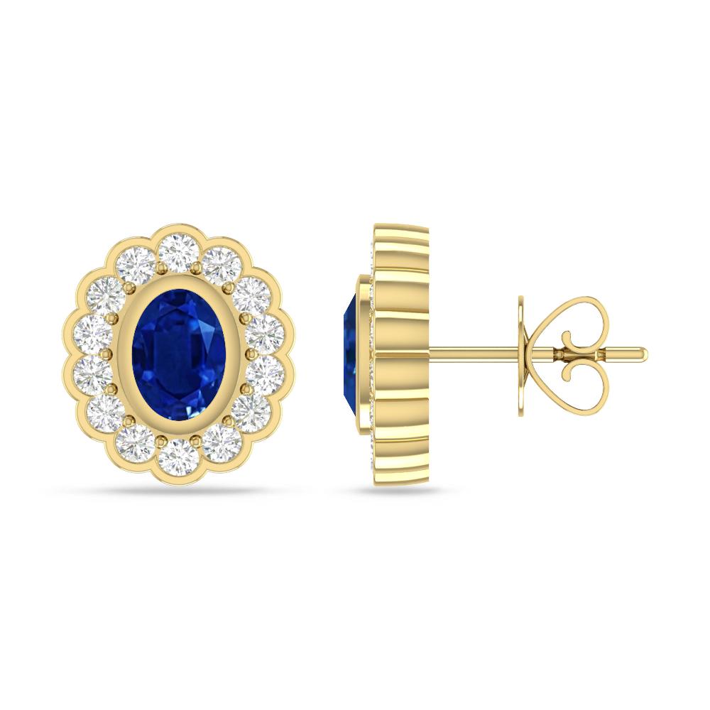 Yellow Gold - Sapphire